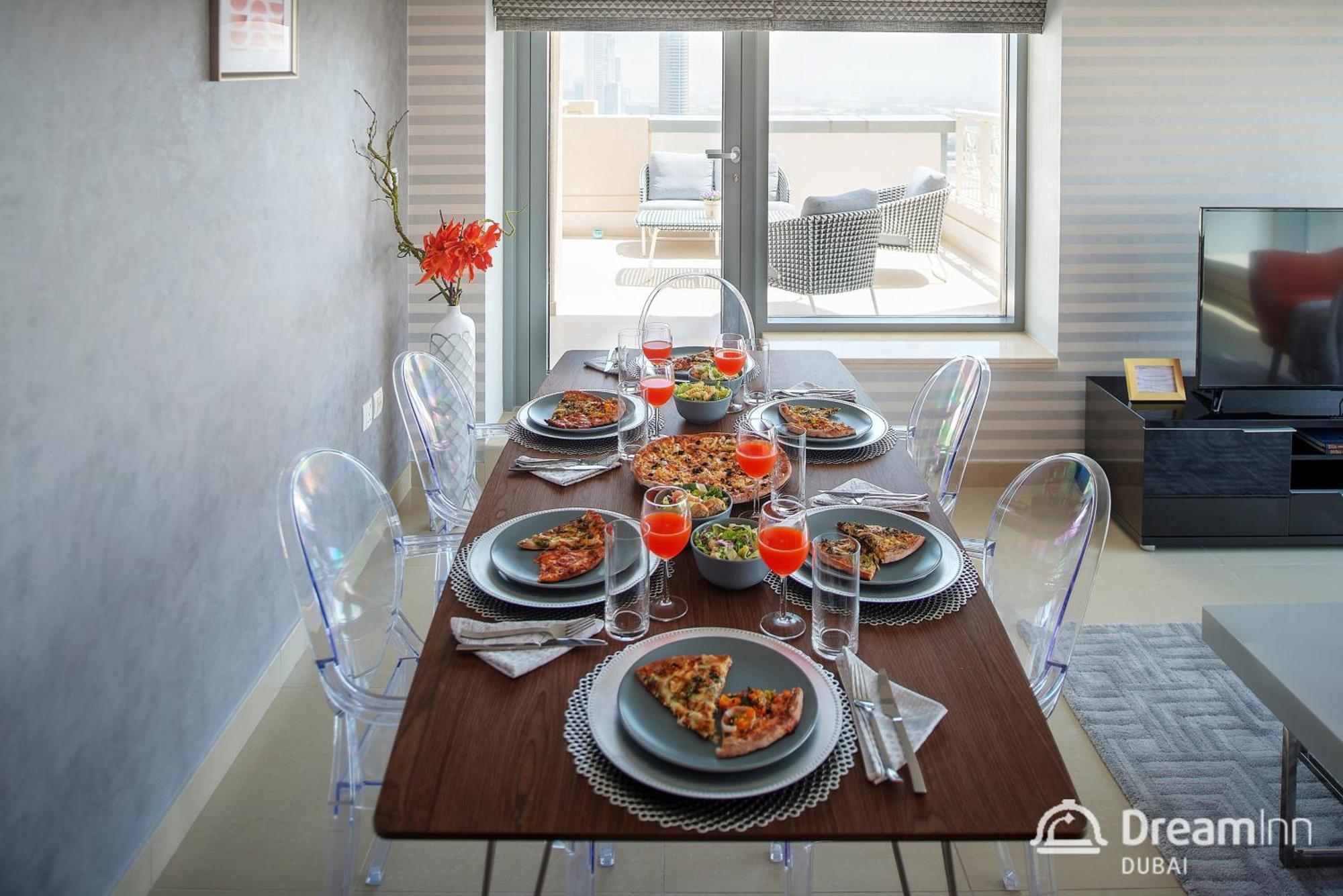 Dream Inn - Apartment With Private Terrace, 29 Boulevard Downtown Dubai Eksteriør bilde