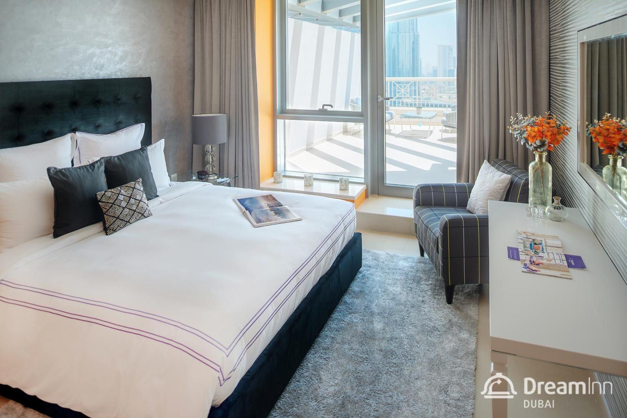 Dream Inn - Apartment With Private Terrace, 29 Boulevard Downtown Dubai Eksteriør bilde