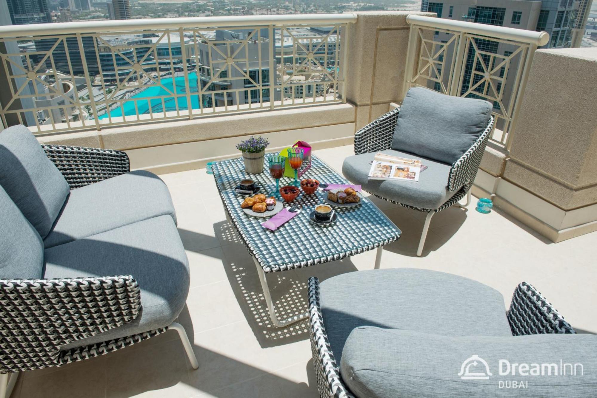 Dream Inn - Apartment With Private Terrace, 29 Boulevard Downtown Dubai Eksteriør bilde